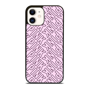 PINK VICTORIAS SECRET LOGO 2 iPhone 12 Case Cover