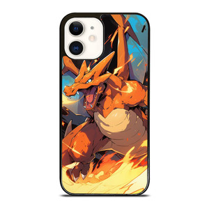 POKEMON CHARIZAR POCKET MONSTERS ART iPhone 12 Case Cover