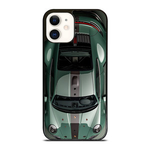 PORSCHE CAR 911 OLIVE GREEN iPhone 12 Case Cover