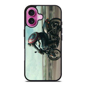 CAPTAIN AMERICA AVENGERS RIDING iPhone 16 Plus Case Cover CAPTAIN AMERICA AVENGERS RIDING iPhone 16 Plus Case Cover