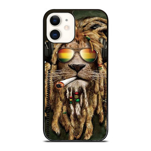 RASTA LION REGGAE BOB iPhone 12 Case Cover