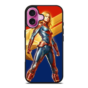 CAPTAIN MARVEL iPhone 16 Plus Case Cover CAPTAIN MARVEL iPhone 16 Plus Case Cover