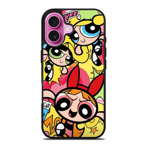CARTOON NETWORK POWERPUFF GIRLS iPhone 16 Plus Case Cover CARTOON NETWORK POWERPUFF GIRLS iPhone 16 Plus Case Cover