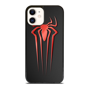 SPIDERMAN CARBON LOGO iPhone 12 Case Cover
