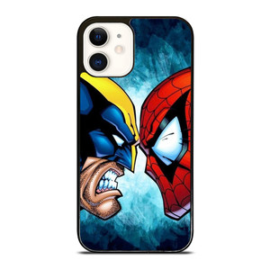 SPIDERMAN VS WOLVERINE MARVEL COMICS iPhone 12 Case Cover