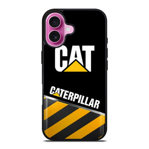 CAT CATERPILLAR STRIPE LOGO iPhone 16 Plus Case Cover CAT CATERPILLAR STRIPE LOGO iPhone 16 Plus Case Cover