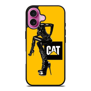 CATERPILLAR CAT GIRL iPhone 16 Plus Case Cover CATERPILLAR CAT GIRL iPhone 16 Plus Case Cover