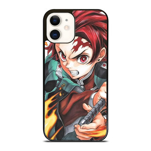 TANJIRO KAMADO DEMON SLAYER ANIME CARTOON iPhone 12 Case Cover