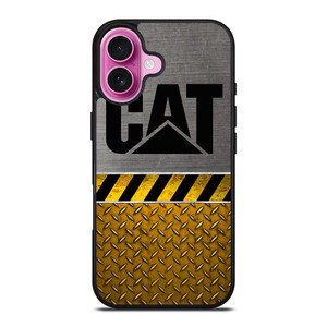 CATERPILLAR CAT TRACTOR LOGO iPhone 16 Plus Case Cover CATERPILLAR CAT TRACTOR LOGO iPhone 16 Plus Case Cover