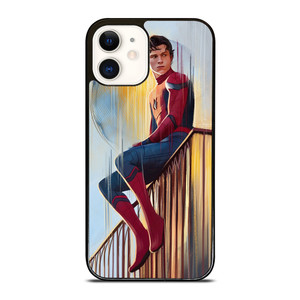 TOM HOLLAND SPIDERMAN ART iPhone 12 Case Cover