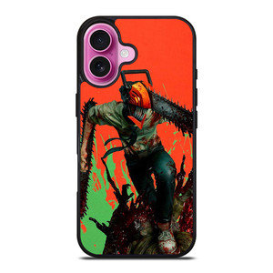 CHAINSAW MAN ANIME DENJI iPhone 16 Plus Case Cover