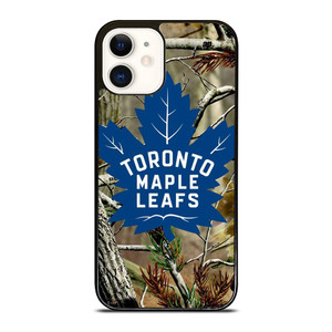 TORONTO MAPLE LEAFS LOGO REAL TREE CAMO iPhone 12 Case Cover