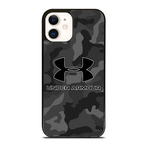UNDER ARMOUR LOGO GREY CAMO iPhone 12 Case Cover