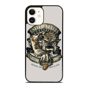 USMC US MARINE CORPS iPhone 12 Case Cover