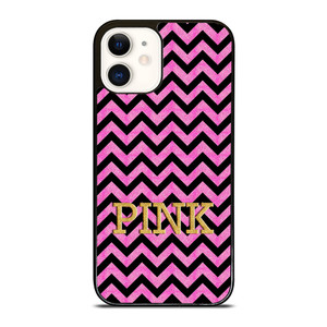 VICTORIA'S SECRET PINK CHEVRON iPhone 12 Case Cover