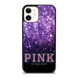 VICTORIA'S SECRET PINK PURPLE iPhone 12 Case Cover