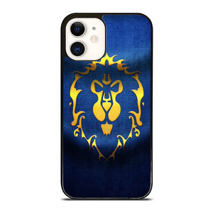 WORLD OF WARCRAFT ALLIANCE WOW FLAGE iPhone 12 Case Cover