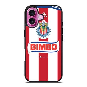 CHIVAS DE GUADALAJARA DEPORTIVO JERSEY iPhone 16 Plus Case Cover