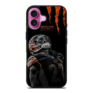 CINCINNATI BENGALS FOOTBALL 23 DAXTON HILL iPhone 16 Plus Case Cover
