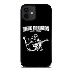 BIG BUDDHA TRUE RELIGION BLACK iPhone 12 Mini Case Cover