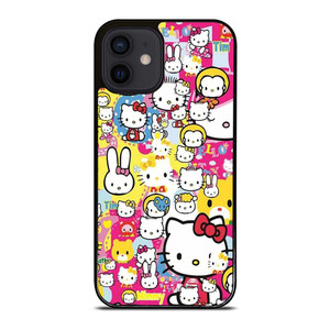 HELLO KITTY STICKER BOMB iPhone 12 Mini Case Cover