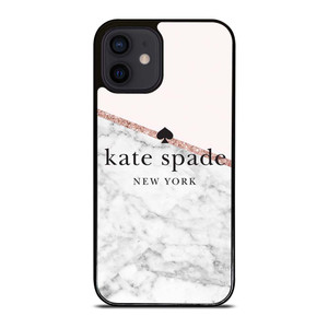 KATE SPADE NEW YORK LOGO MARBLE ICON iPhone 12 Mini Case Cover