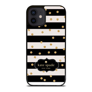 KATE SPADE NEW YORK STRIP POLKADOTS iPhone 12 Mini Case Cover