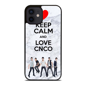 KEEP CALM AND LOVE CNCO MARBLE iPhone 12 Mini Case Cover
