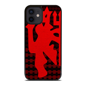 MANCHESTER UNITED RED DEVIL LOGO iPhone 12 Mini Case Cover