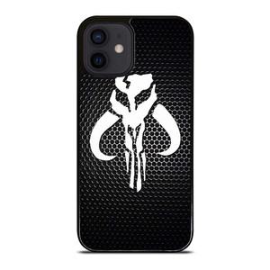 MANDALORIAN METAL CARBON LOGO iPhone 12 Mini Case Cover