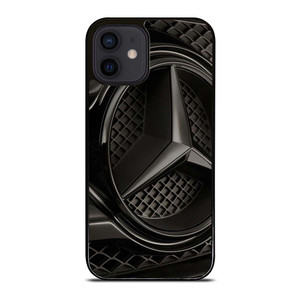 MERCEDES BENZ LOGO BLACK EMBLEM iPhone 12 Mini Case Cover