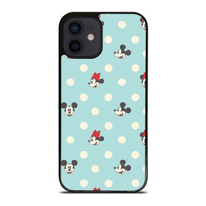 MICKEY AND MINNIE MOUSE DISNEY POLKADOTS iPhone 12 Mini Case Cover