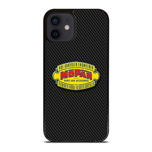 MOPAR CAR VINTAGE CARBON iPhone 12 Mini Case Cover
