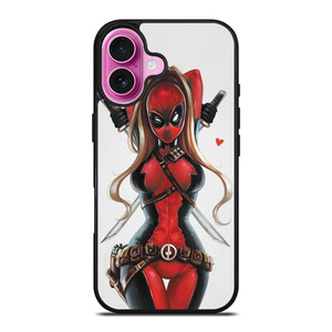 DEADPOOL GIRL SEXY iPhone 16 Plus Case Cover