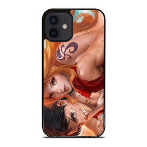 NAMI AND LUFFY ONE PIECE ROMANCE iPhone 12 Mini Case Cover