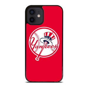 NEW YORK YANKEES BASEBALL CLUB LOGO RED iPhone 12 Mini Case Cover