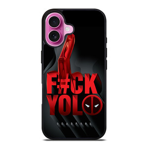 DEADPOOL YOLO iPhone 16 Plus Case Cover DEADPOOL YOLO iPhone 16 Plus Case Cover