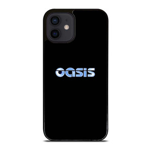OASIS BAND ROCK LOGO CHROME iPhone 12 Mini Case Cover