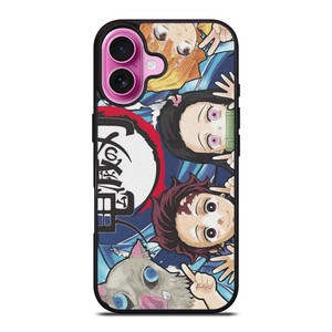 DEMON SLAYER CHARACTER iPhone 16 Plus Case Cover DEMON SLAYER CHARACTER iPhone 16 Plus Case Cover