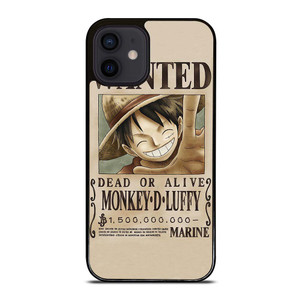 ONE PIECE MONKEY D LUFFY WANTED iPhone 12 Mini Case Cover