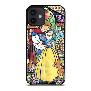 SNOW WHITE ART GLASSES Disney iPhone 12 Mini Case Cover