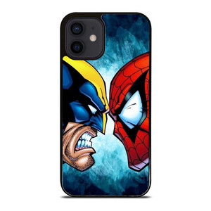 SPIDERMAN VS WOLVERINE MARVEL COMICS iPhone 12 Mini Case Cover