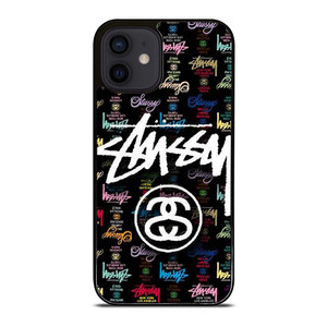 STUSSY FASHION LOGO ICON iPhone 12 Mini Case Cover