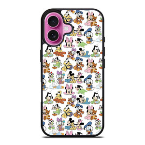 DISNEY KIDS CHARACTERS KICKEY DONALD GOOFY iPhone 16 Plus Case Cover