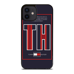 TOMMY HILFIGER TH FASHION LOGO AMERICAN DREAM iPhone 12 Mini Case Cover