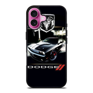 DODGE CAR BLACK iPhone 16 Plus Case Cover DODGE CAR BLACK iPhone 16 Plus Case Cover