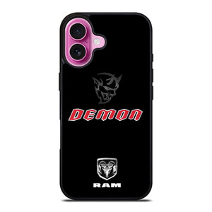 DODGE RAM DEMON LOGO iPhone 16 Plus Case Cover