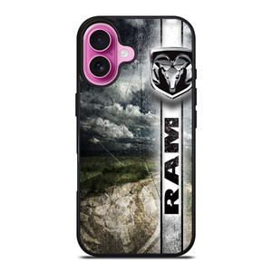 DODGE RAM LOGO CAR EMBLEM iPhone 16 Plus Case Cover