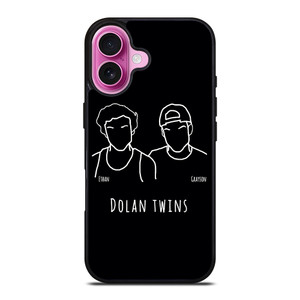 DOLAN TWINS DRAWING CARTOON iPhone 16 Plus Case Cover