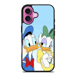DONALD AND DAISY DUCK Disney iPhone 16 Plus Case Cover